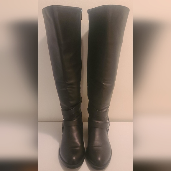 torrid Shoes - Torrid black over the knee boots size 8w wide calf